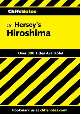 E-Book (epub) CliffsNotes on Hersey's Hiroshima von Susan Van Kirk