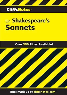 E-Book (epub) CliffsNotes on Shakespeare's Sonnets von Carl Senna