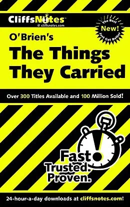 E-Book (epub) CliffsNotes on O'Brien's The Things They Carried von Jill Colella