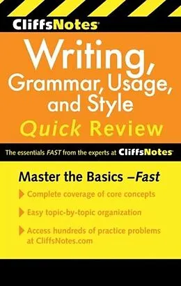 E-Book (epub) CliffsNotes Writing: Grammar, Usage, and Style Quick Review, 3rd Edition von Claudia L Reinhardt