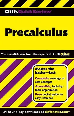 E-Book (epub) CliffsQuickReview Precalculus von W. Michael Kelley