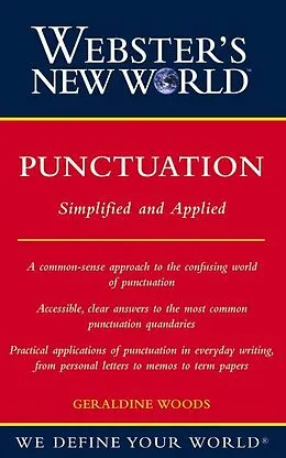 E-Book (epub) Webster's New World Punctuation von Geraldine Woods
