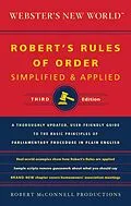 E-Book (epub) Webster's New World: Robert's Rules of Order von Robert McConnell Productions