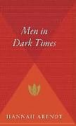 Livre Relié Men in Dark Times de Hannah Arendt
