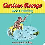 Reliure en carton indéchirable Curious George Goes Fishing de Margret Rey