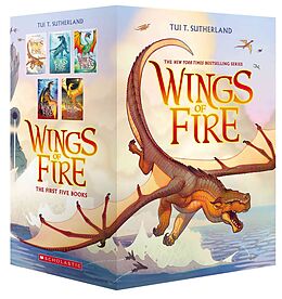 Kartonierter Einband Wings of Fire Boxset, Books 1-5 (Wings of Fire) von Tui T. Sutherland