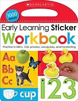 Kartonierter Einband Early Learning Sticker Workbook von Inc. Scholastic