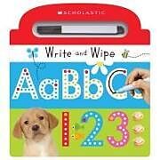 Fester Einband Write and Wipe ABC 123 von Inc. Scholastic