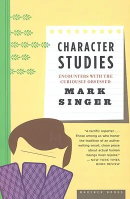 E-Book (epub) Character Studies von Mark Singer