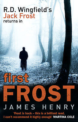 Couverture cartonnée First Frost de James Henry