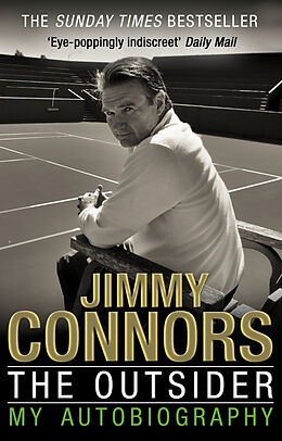 Poche format B The Outsider de Jimmy Connors