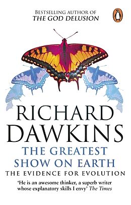 Couverture cartonnée The Greatest Show on Earth de Richard Dawkins