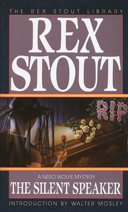 Couverture cartonnée The Silent Speaker de Rex Stout