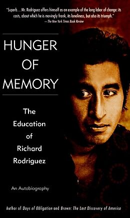 Livre de poche Hunger of Memory de R. Rodriguez