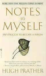 Poche format A Notes to Myself von Hugh Prather