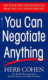 Poche format A You Can Negotiate Anything de H. Cohen