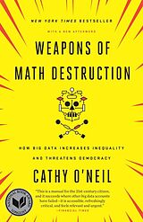 Couverture cartonnée Weapons of Math Destruction de Cathy O'Neil