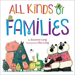 Couverture cartonnée All Kinds of Families de Suzanne Lang