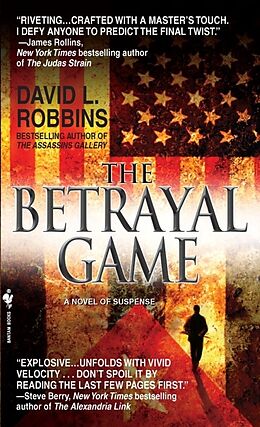 Kartonierter Einband The Betrayal Game von David L. Robbins