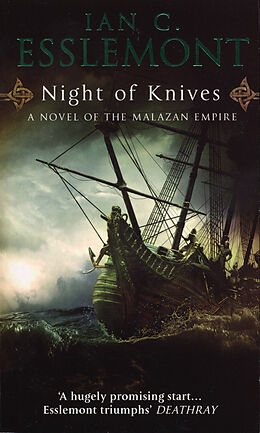 Couverture cartonnée Night of Knives de Ian C. Esslemont