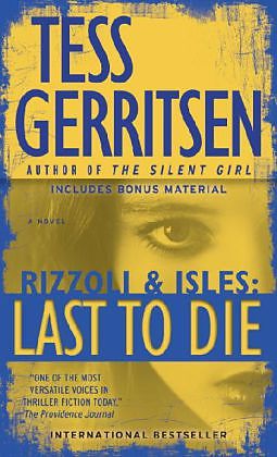 Poche format A Last to Die de Tess Gerritsen