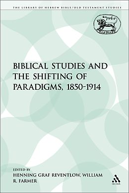 eBook (pdf) Biblical Studies and the Shifting of Paradigms, 1850-1914 de 