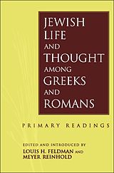 eBook (pdf) Jewish Life and Thought among Greeks and Romans de Louis H. Feldman