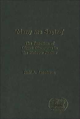 eBook (pdf) Many Are Saying de Rolf A. Jacobsen