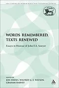 E-Book (pdf) Words Remembered, Texts Renewed von 