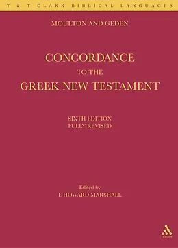 E-Book (pdf) A Concordance to the Greek New Testament von William Fiddian Moulton, Alfred Shenington Geden, Harold Keeling Moulton