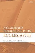 ePUB A Classified Bibliography on Ecclesiastes von David J. H. Beldman, Russell L. Meek