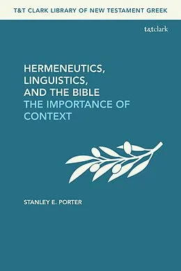 E-Book (pdf) Hermeneutics, Linguistics, and the Bible von Stanley E. Porter
