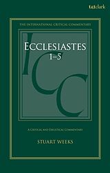 Couverture cartonnée Ecclesiastes 1-5 de Stuart Weeks