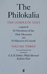 Kartonierter Einband The Philokalia, Volume 3 von G. E. Palmer