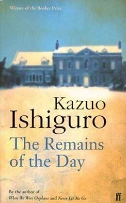Couverture cartonnée The Remains of the Day de Kazuo Ishiguro