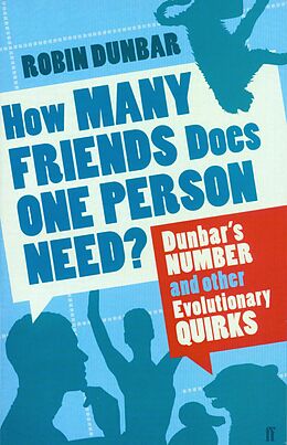 eBook (epub) How Many Friends Does One Person Need? de Robin Dunbar