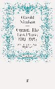 Couverture cartonnée Curzon: The Last Phase, 1919 1925 de Harold Nicolson