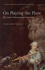 eBook (epub) On Playing the Flute de Johann Joachim Quantz