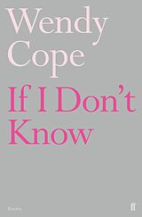 eBook (epub) If I Don't Know de Wendy Cope