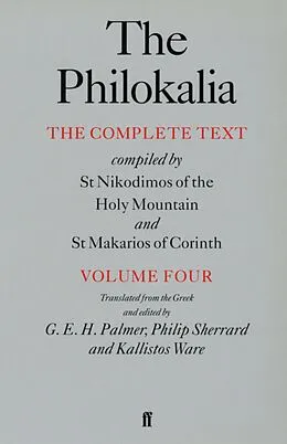 E-Book (epub) The Philokalia Vol 4 von G. E. H. Palmer