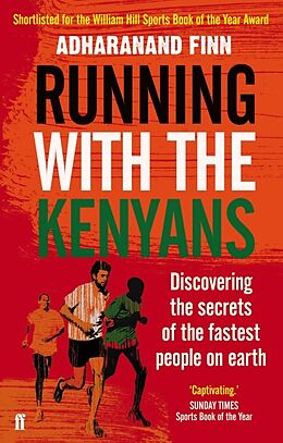 Couverture cartonnée Running with the Kenyans de Finn Adharanand