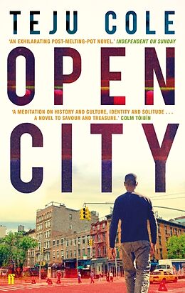 Kartonierter Einband Open City von Teju Cole