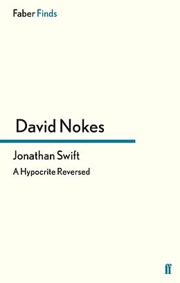 E-Book (epub) Jonathan Swift von David Nokes