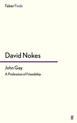 E-Book (epub) John Gay von David Nokes