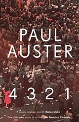 Couverture cartonnée 4 3 2 1 (4321) de Paul Auster