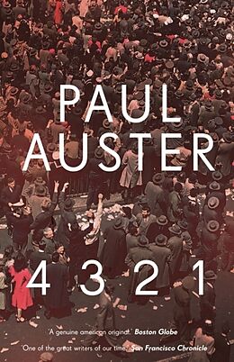 Kartonierter Einband 4 3 2 1 (4321) von Paul Auster