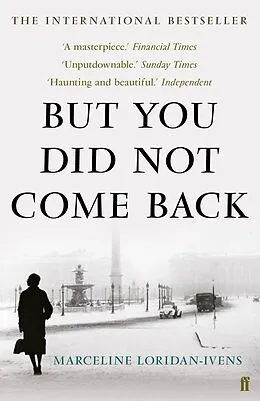 E-Book (epub) But You Did Not Come Back von Marceline Loridan-Ivens