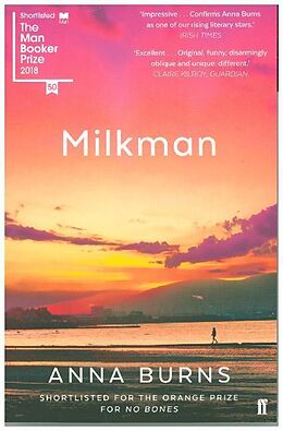 Couverture cartonnée Milkman de Anna Burns