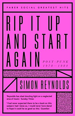 Poche format B Rip it Up and Start Again von Simon Reynolds