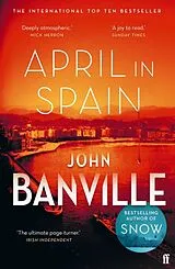Kartonierter Einband April in Spain von John Banville